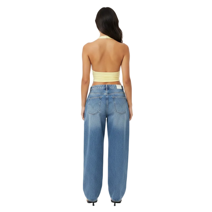Women’s Vintage Wide Leg Denim Jeans for Casual Streetwear
